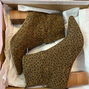 Leopard Bootie